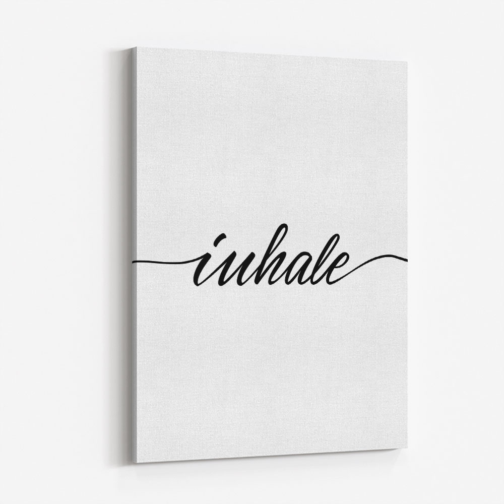 Inhale Wall Art