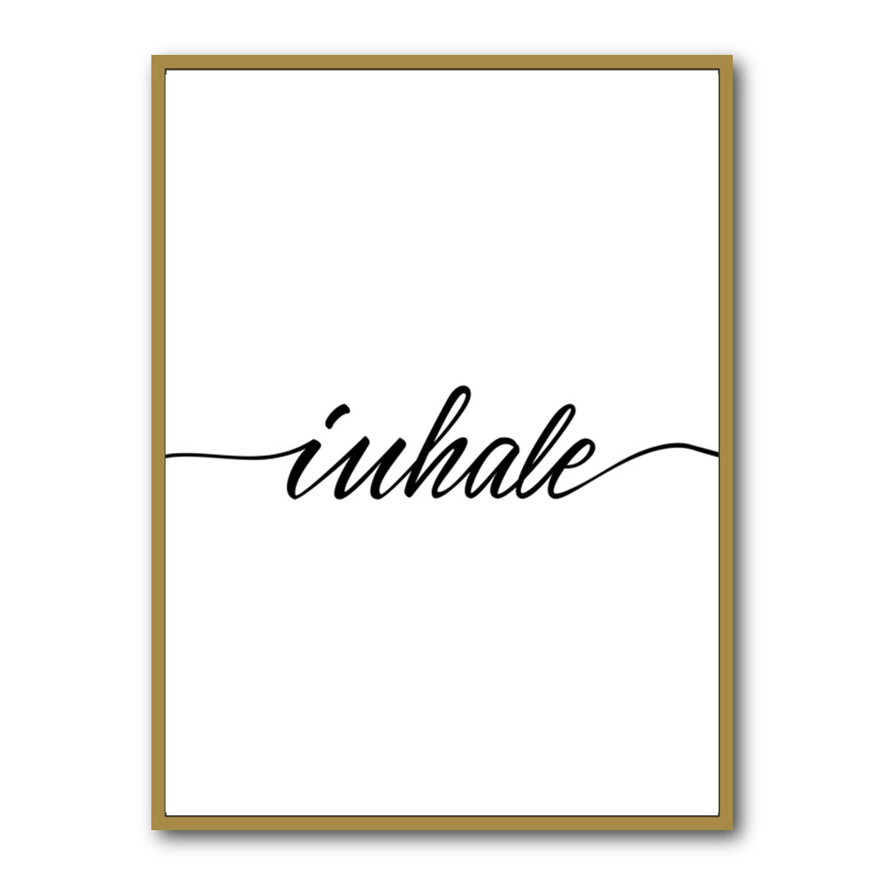 Inhale Wall Art