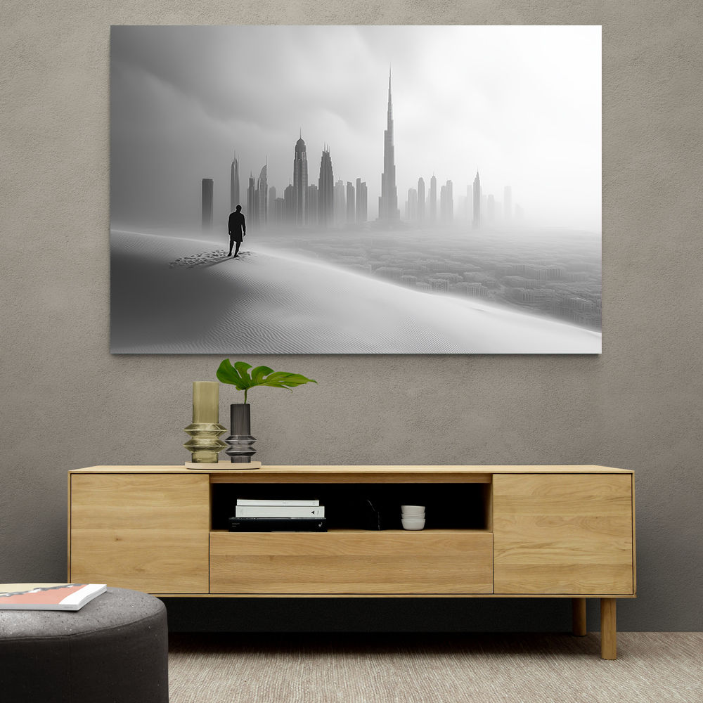 Downtown Dubai Surreal Views Wall Art