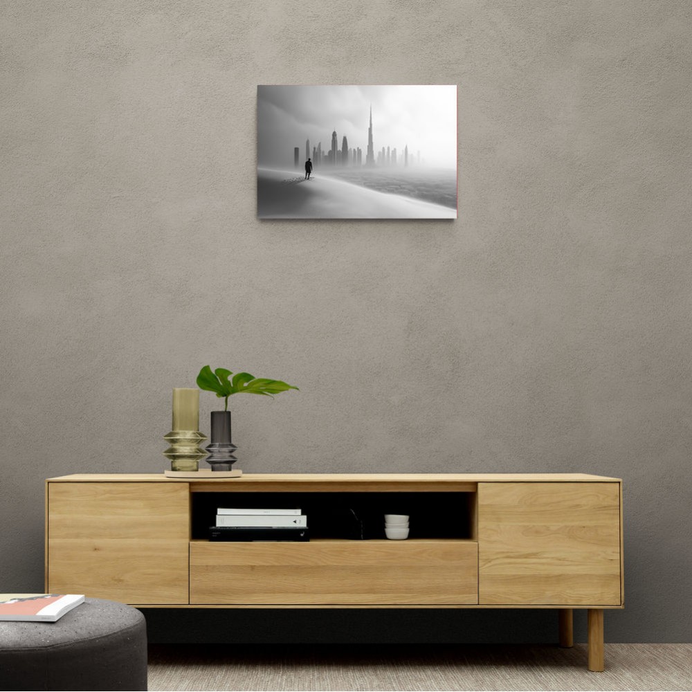 Downtown Dubai Surreal Views Wall Art