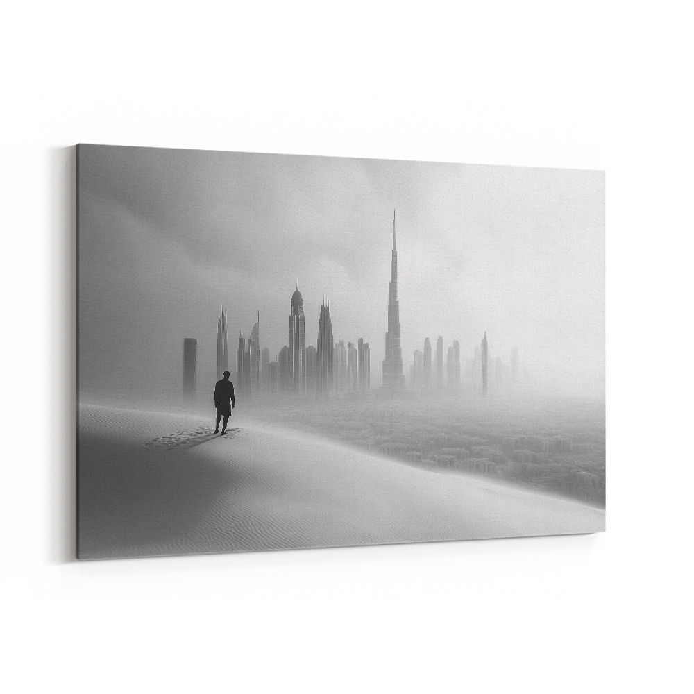 Downtown Dubai Surreal Views Wall Art