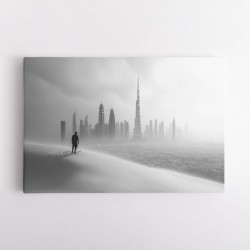 Downtown Dubai Surreal Views Wall Art