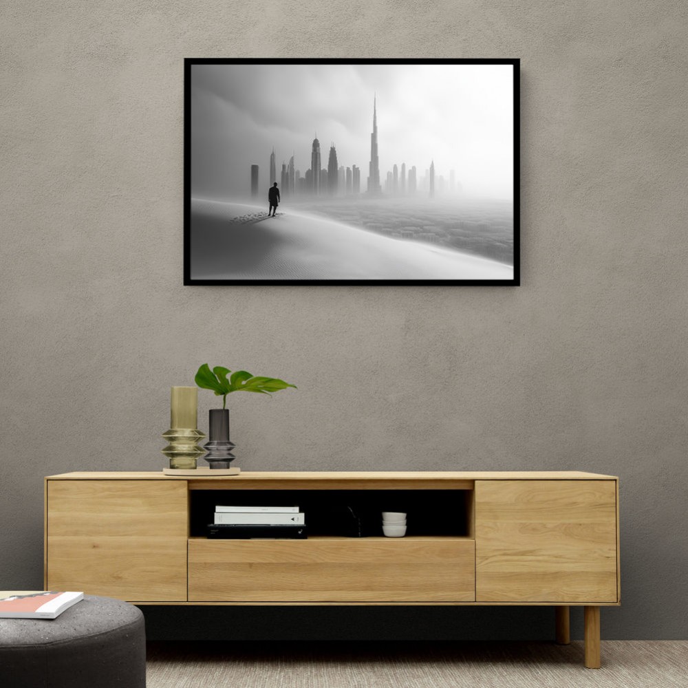 Downtown Dubai Surreal Views Wall Art