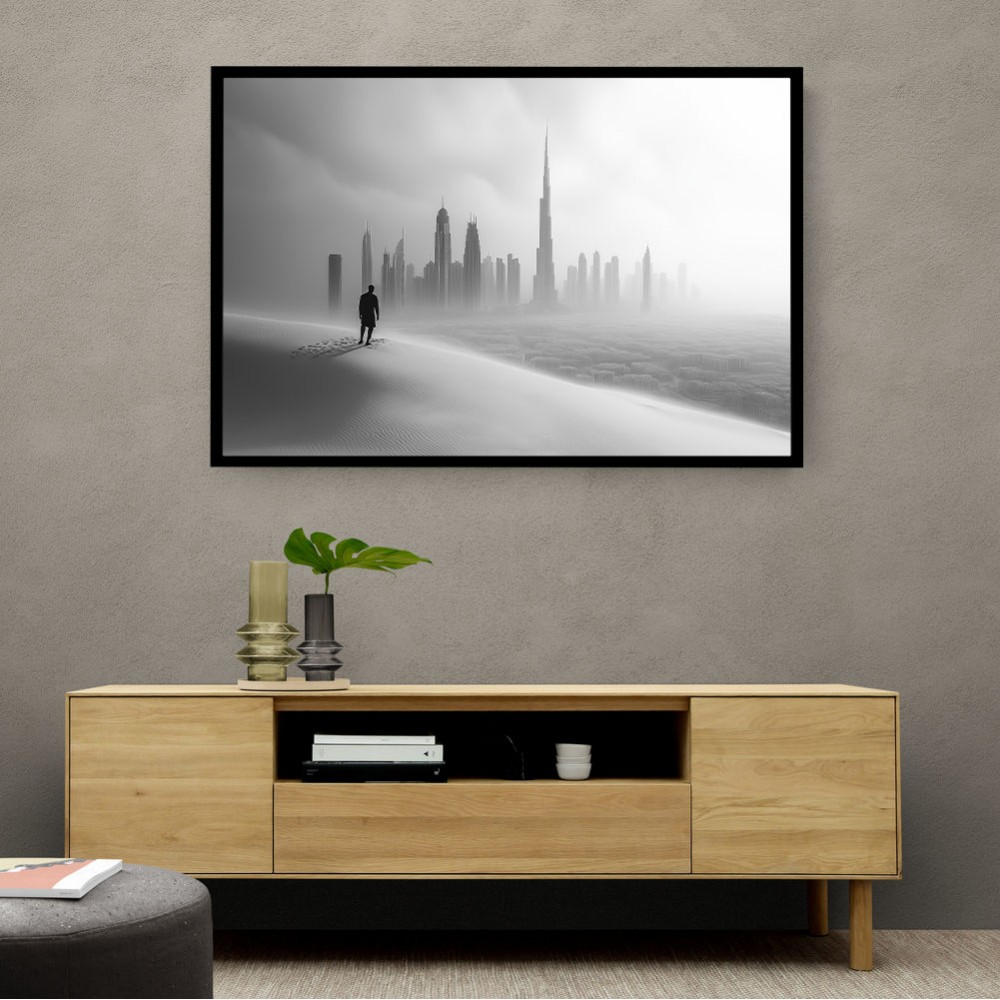 Downtown Dubai Surreal Views Wall Art