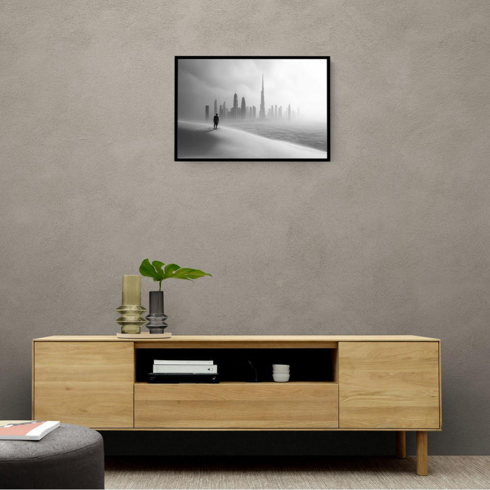 Downtown Dubai Surreal Views Wall Art