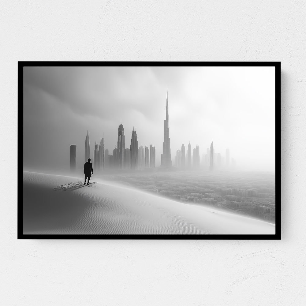 Downtown Dubai Surreal Views Wall Art