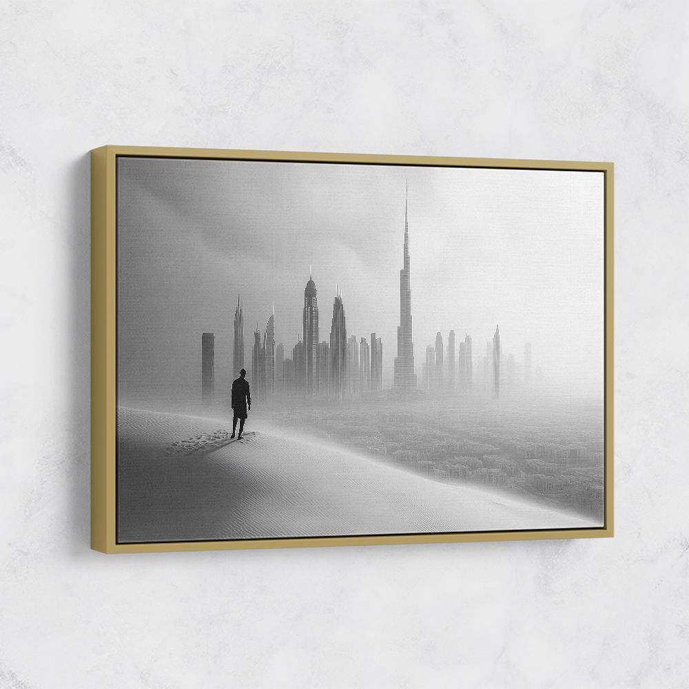 Downtown Dubai Surreal Views Wall Art