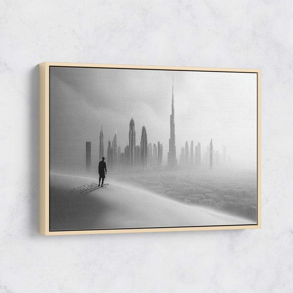 Downtown Dubai Surreal Views Wall Art