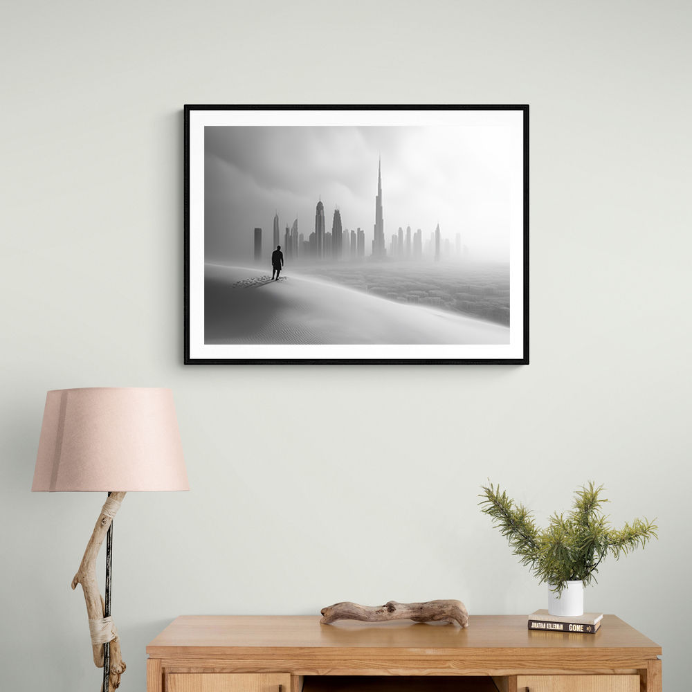 Downtown Dubai Surreal Views Wall Art