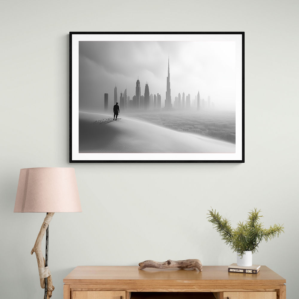 Downtown Dubai Surreal Views Wall Art