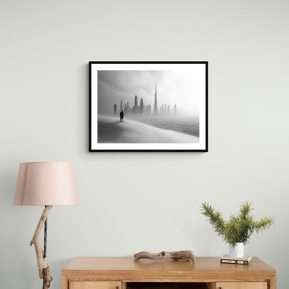 Downtown Dubai Surreal Views Wall Art