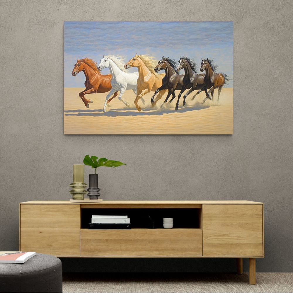 Arabian Horses Galloping