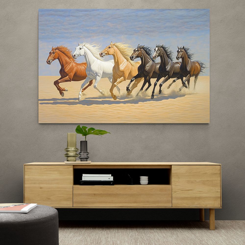 Arabian Horses Galloping