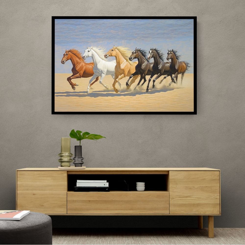 Arabian Horses Galloping