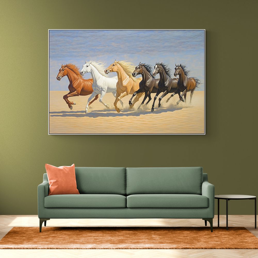 Arabian Horses Galloping