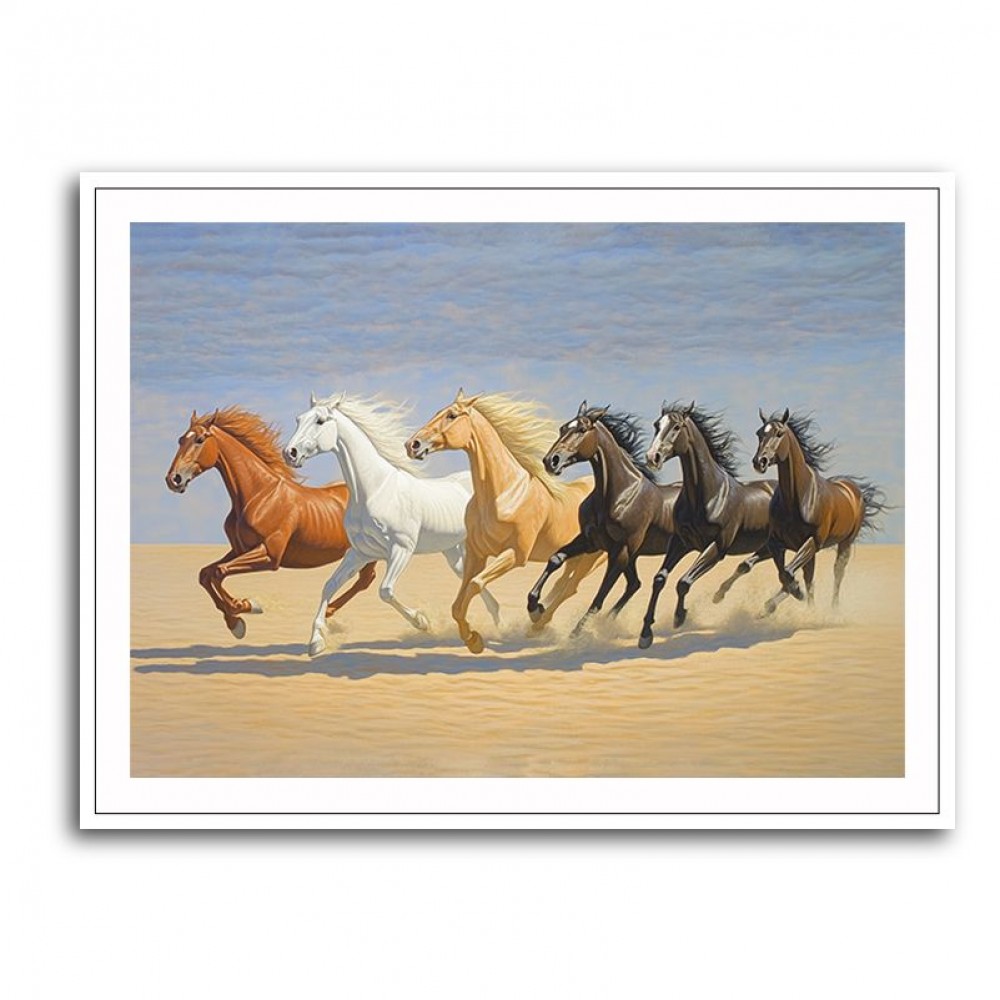 Arabian Horses Galloping