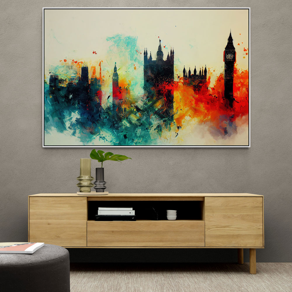 London Skyline Abstract