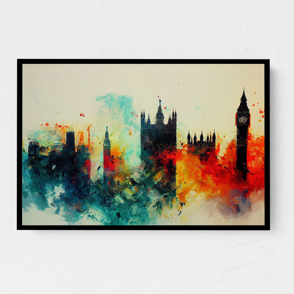 London Skyline Abstract