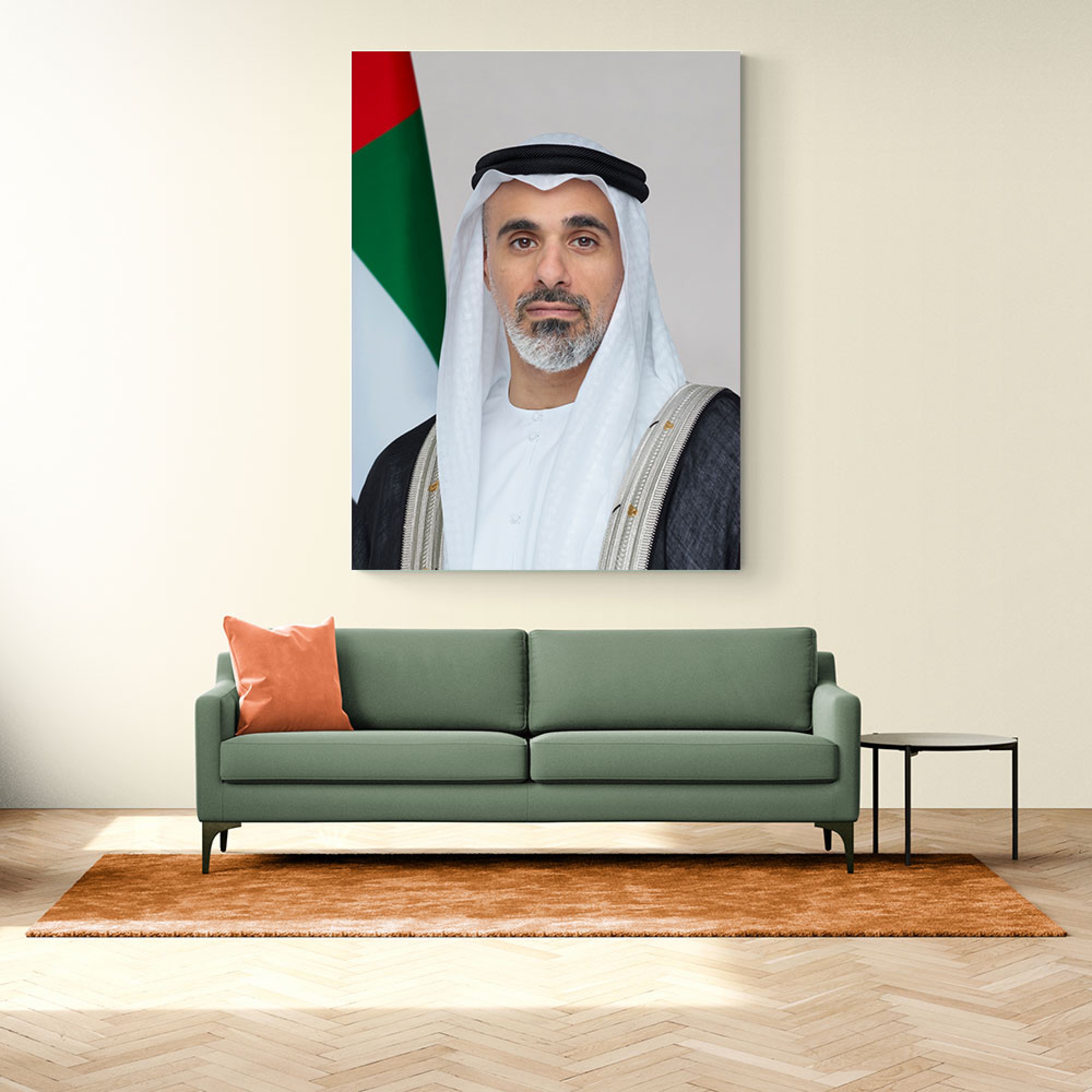 Sheikh Khaled Bin Mohamed Bin Zayed Al Nahyan Portrait 1222