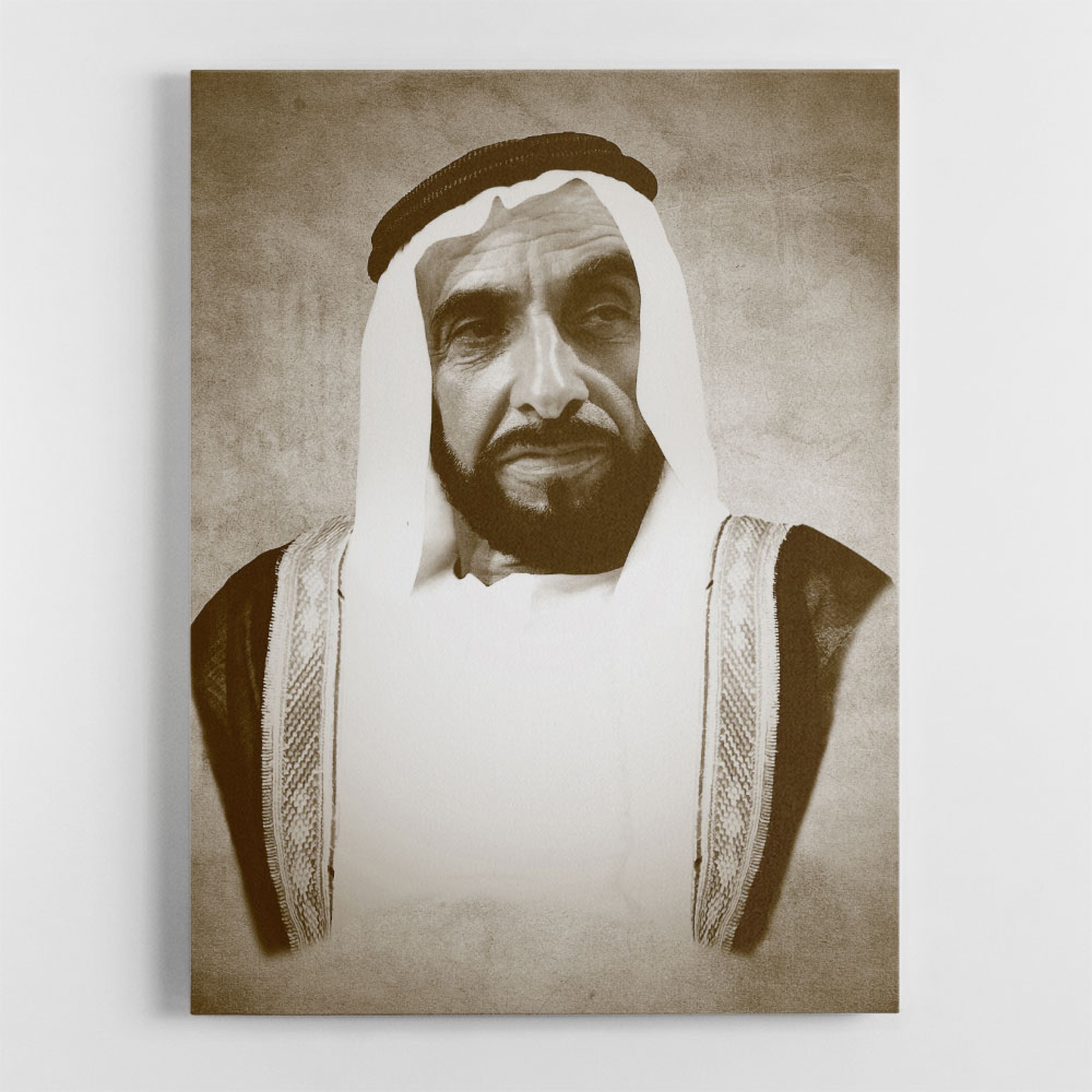 Sheikh Zayed bin Sultan Al Nahyan Portrait