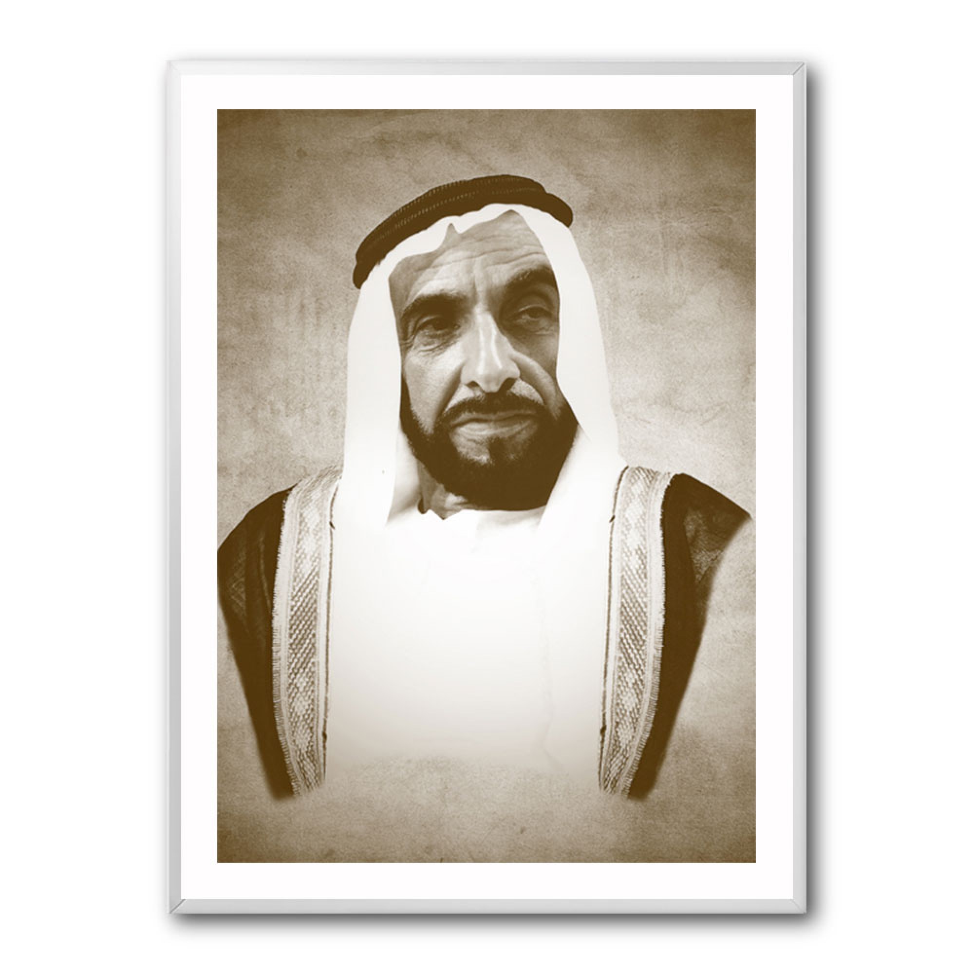 Sheikh Zayed bin Sultan Al Nahyan Portrait