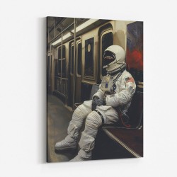 Astronaut On The Subway