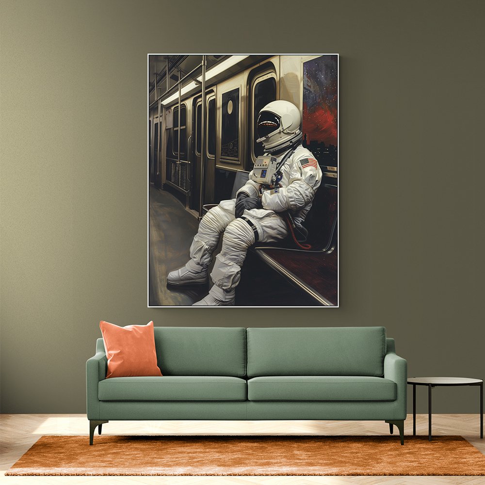 Astronaut On The Subway