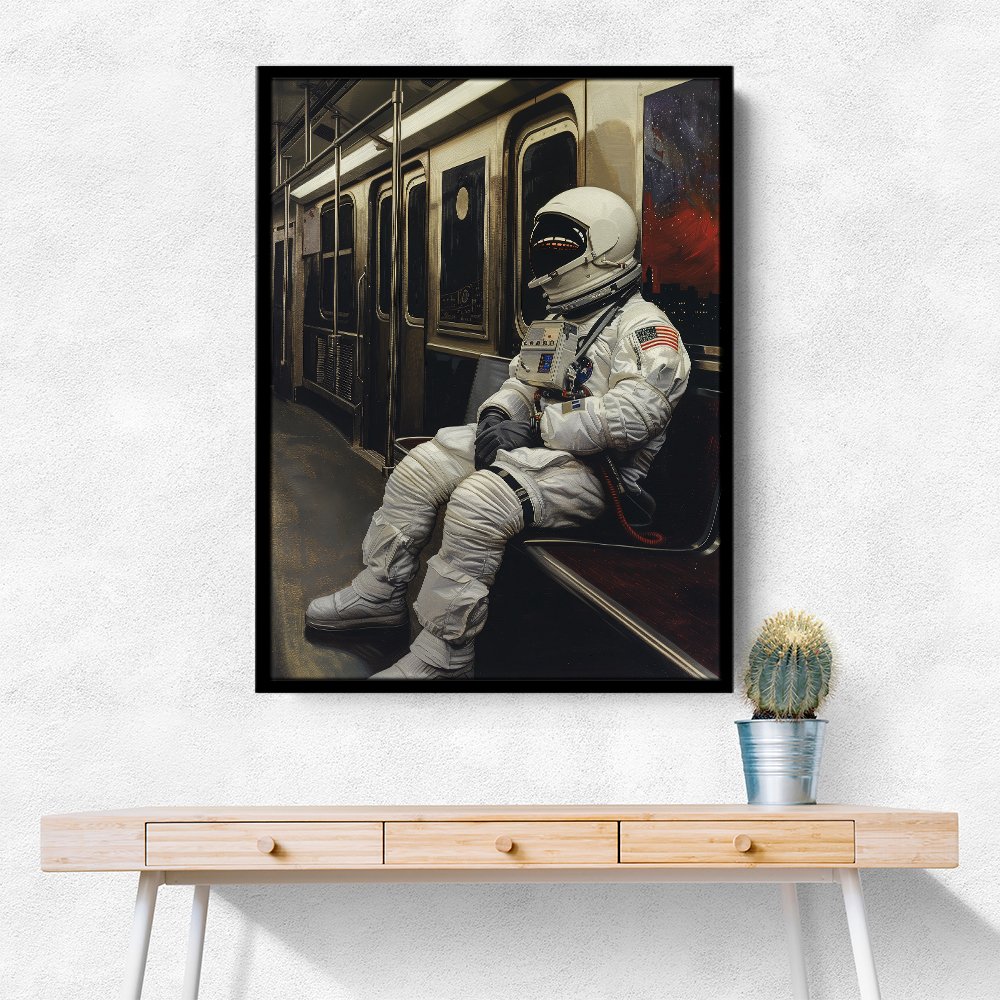 Astronaut On The Subway