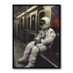 Astronaut On The Subway