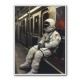 Astronaut On The Subway