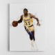 Magic Johnson Abstract