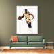 Magic Johnson Abstract