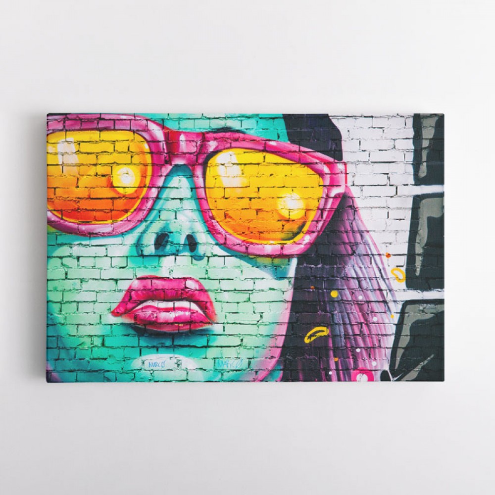 Sunglasses Graffiti Street Art