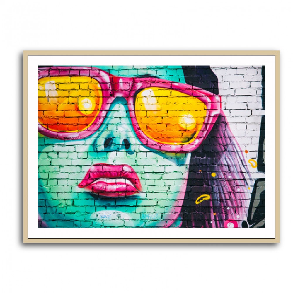 Sunglasses Graffiti Street Art