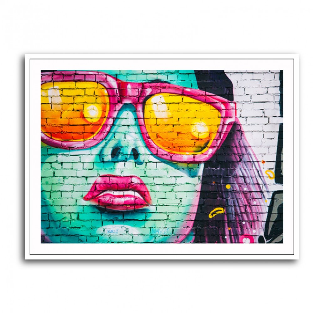 Sunglasses Graffiti Street Art