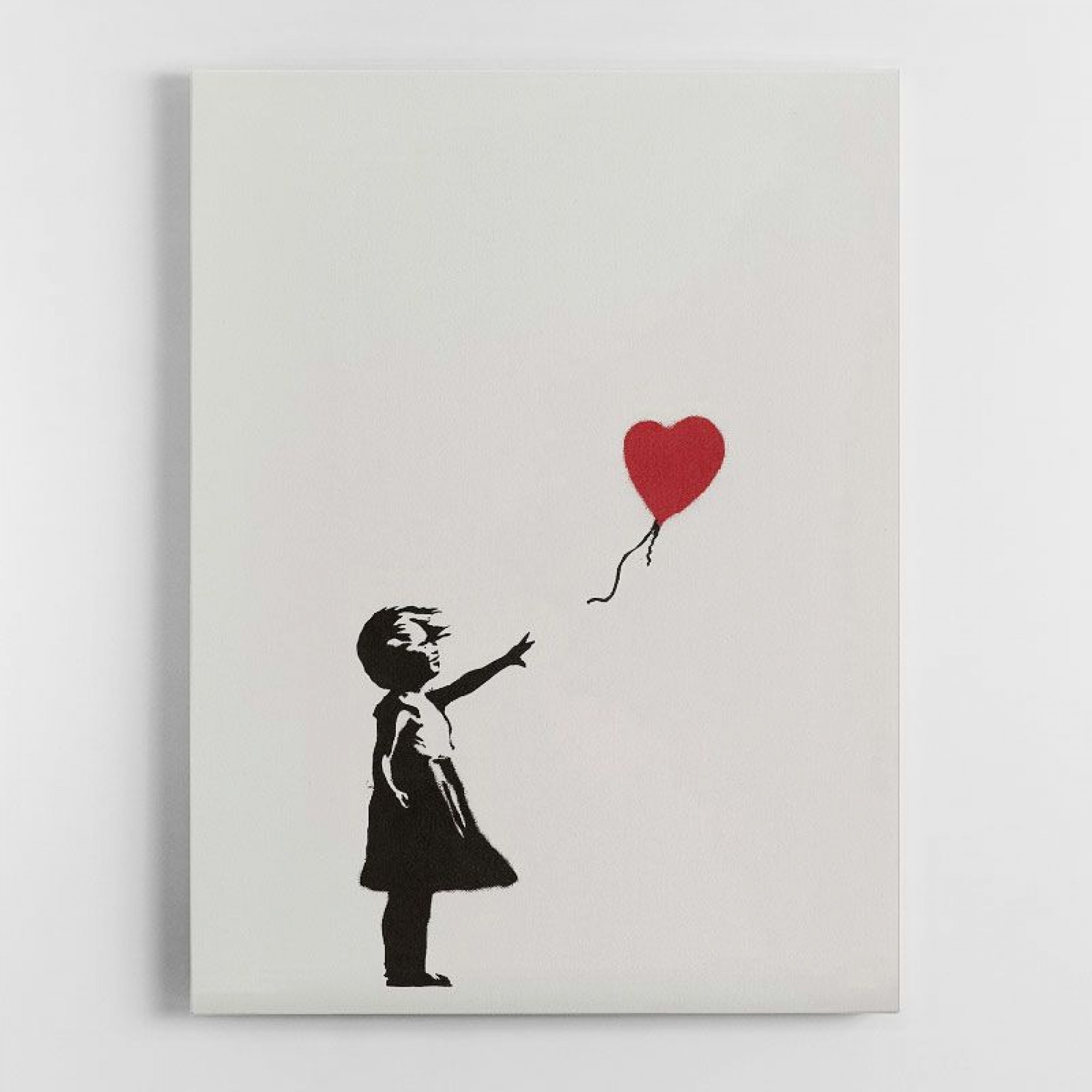 Banksy Girl With Balloon Wall Art