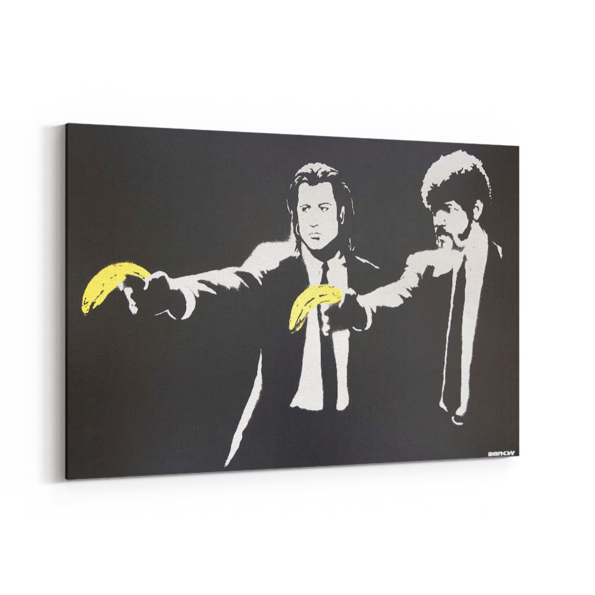 Pulp Fiction Banksy Wall Art