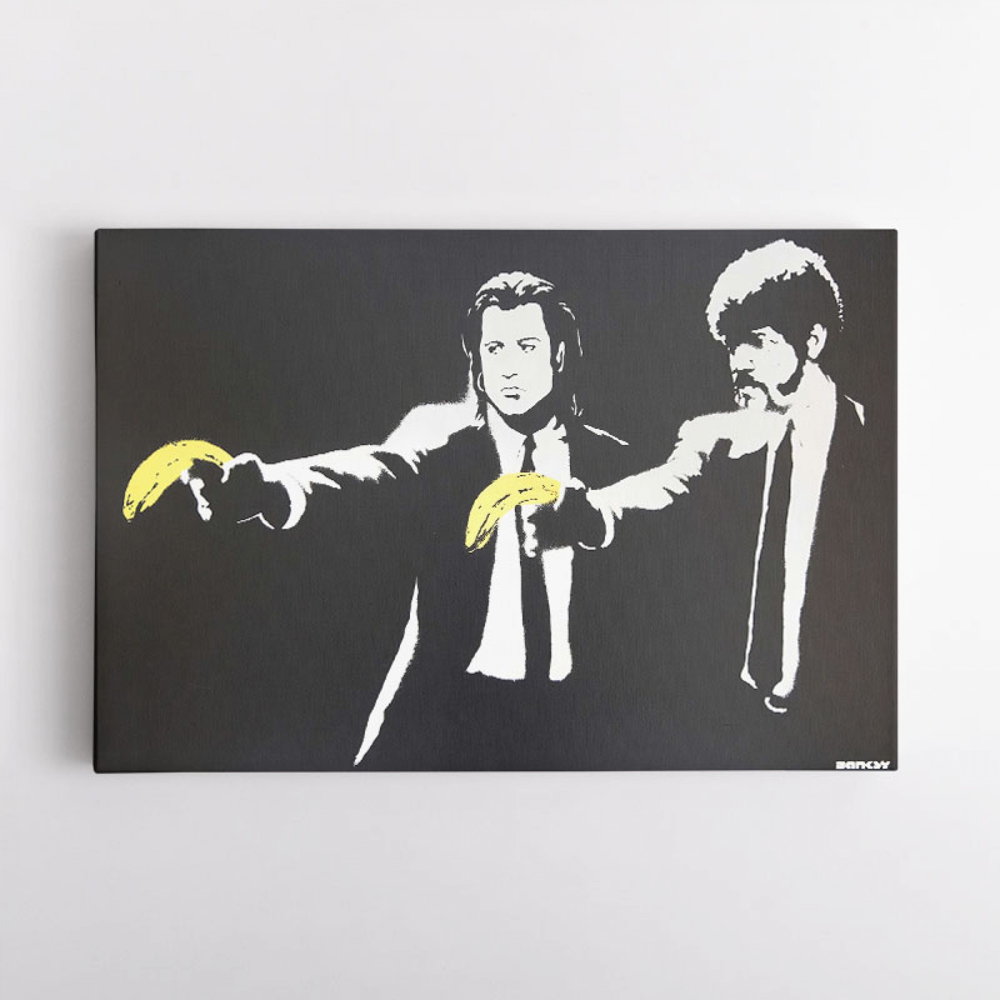 Pulp Fiction Banksy Wall Art