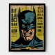 Batman Grunge Pop Wall Art