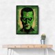 Green Lantern Grunge Pop 1 Wall Art