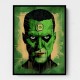 Green Lantern Grunge Pop 1 Wall Art