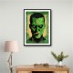 Green Lantern Grunge Pop 1 Wall Art