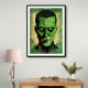 Green Lantern Grunge Pop 1 Wall Art