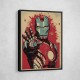 Ironman Grunge Pop 2 Wall Art