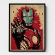 Ironman Grunge Pop 2 Wall Art