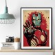 Ironman Grunge Pop 2 Wall Art