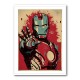 Ironman Grunge Pop 2 Wall Art