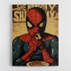 Spiderman Grunge Pop 1 Wall Art