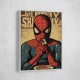 Spiderman Grunge Pop 1 Wall Art