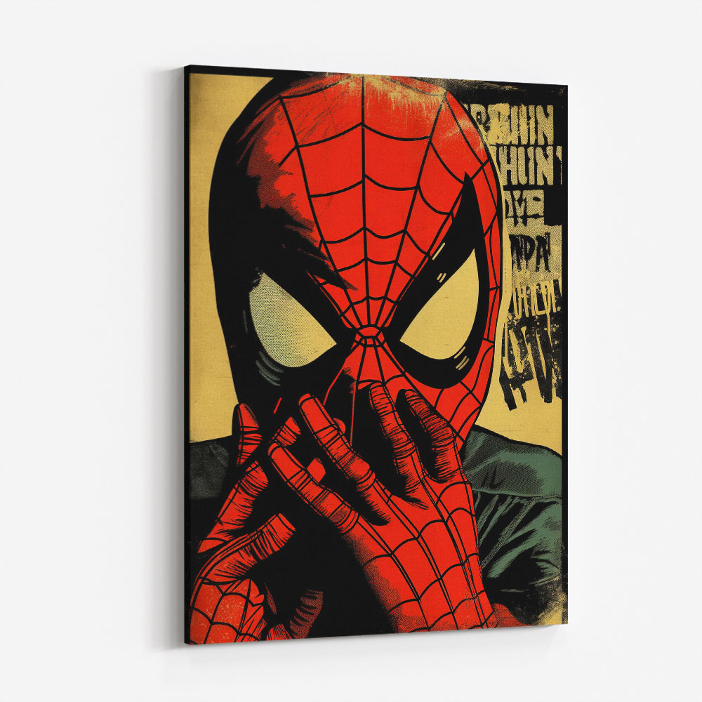 Spiderman Grunge Pop 2 Wall Art